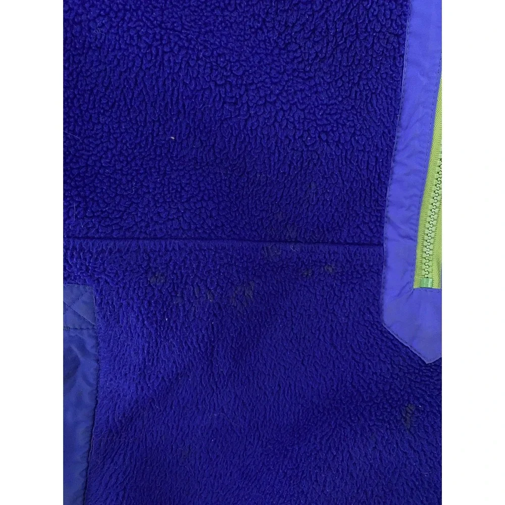 Vintage Patagonia Fleece Half Zip Pullover‎ Sweater Mens Small Made USA 90s